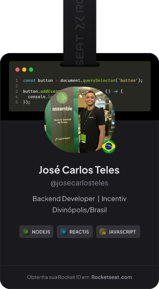 José Carlos Teles's Rocket ID