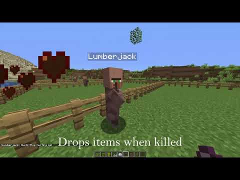 Nations and Villages Plugin - Lumberjacks