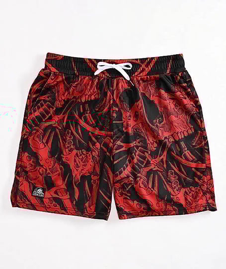 lurking-class-by-sketchy-tank-disconnect-red-mesh-shorts-1