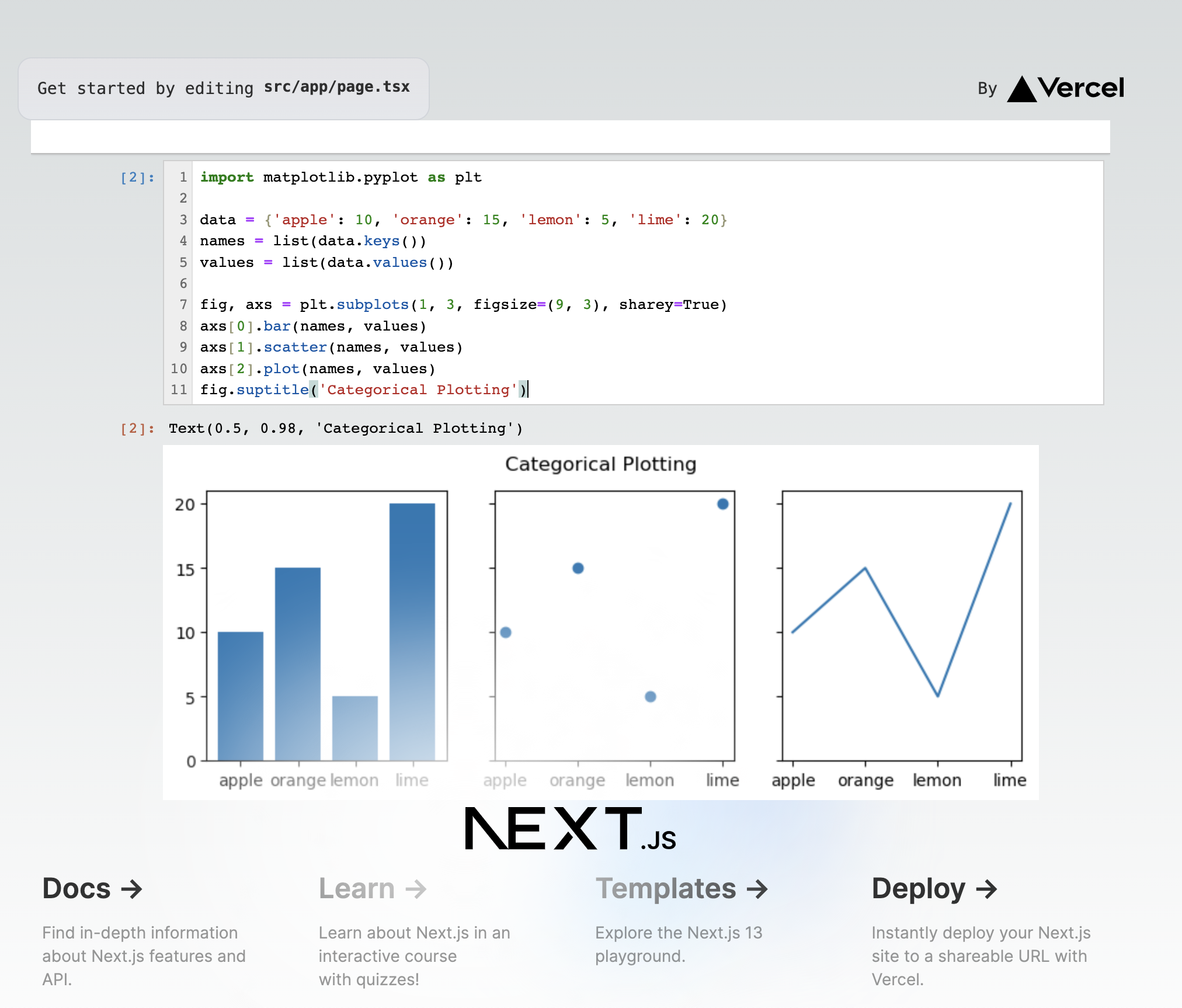 Jupyter UI Next.js