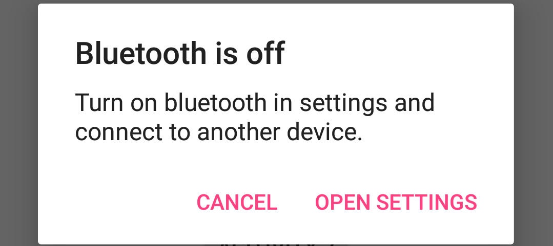 Bluetooth off