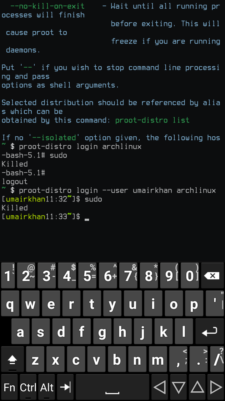 Sudo doesn't works · Issue #201 · termux/proot · GitHub