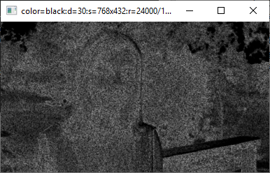 masked noise, unscaled