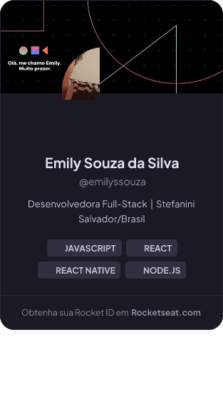 Emily Souza's Rocket ID