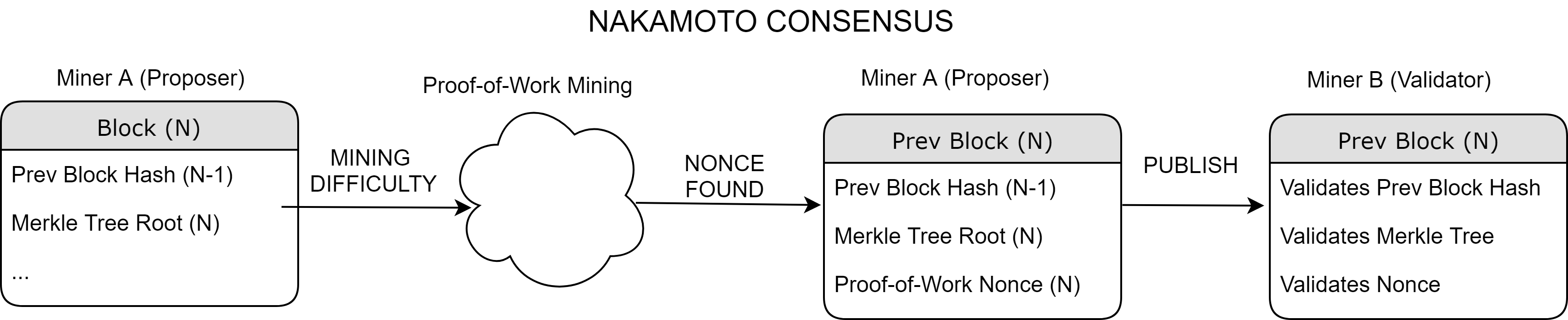 Nakamoto Consensus diagram