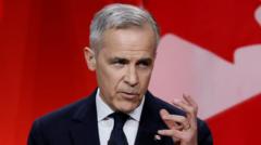 Waa kuma Mark Carney, raysal wasaaraha xiga ee Canada ee wacadka ku maray inuu iska dhicin doono Trump?