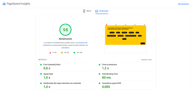 pagespeedscore