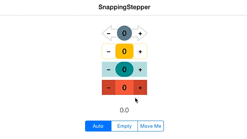 SnappingStepper