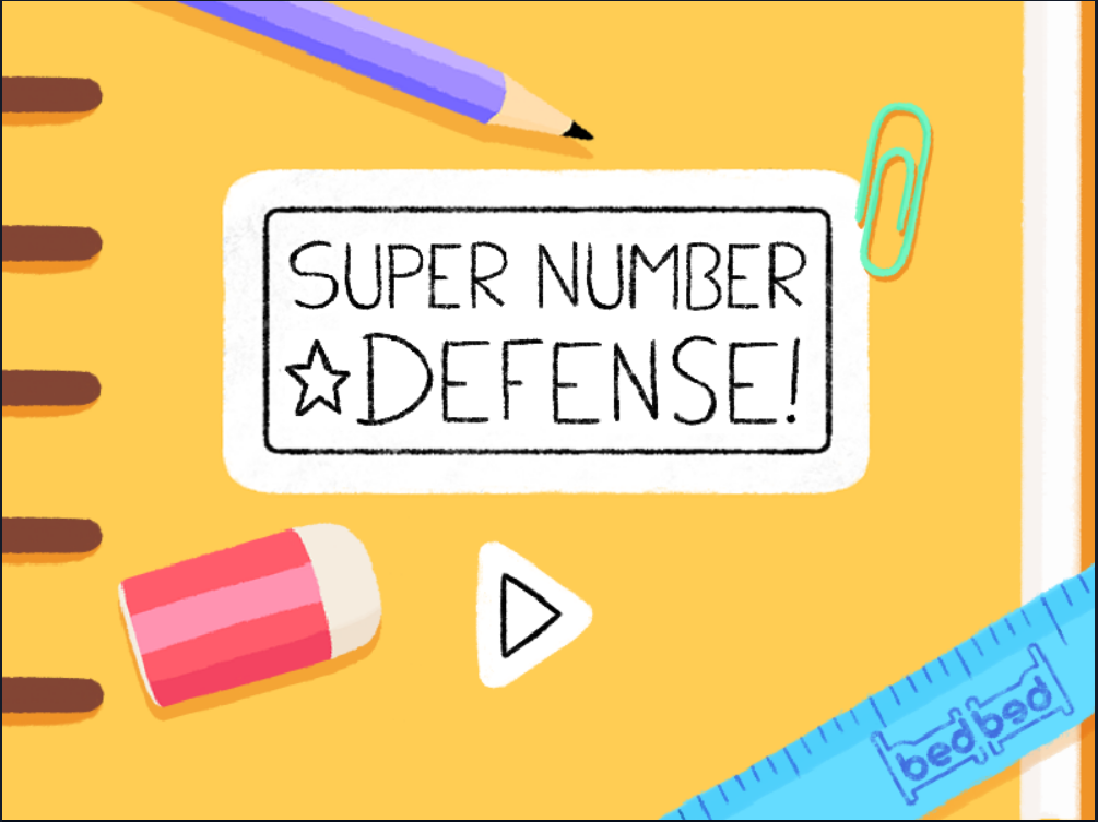 Halaman Utama Super Number Defense