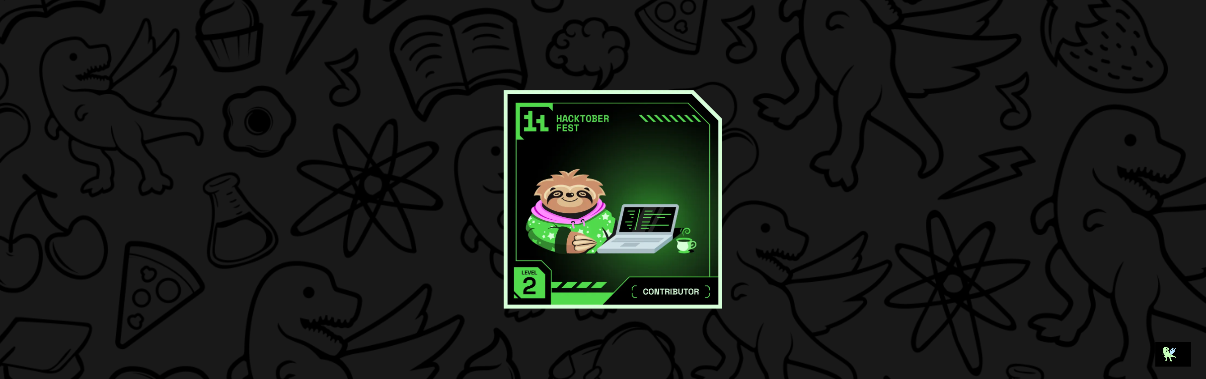 An image of @tsoni's Holopin badges, which is a link to view their full Holopin profile