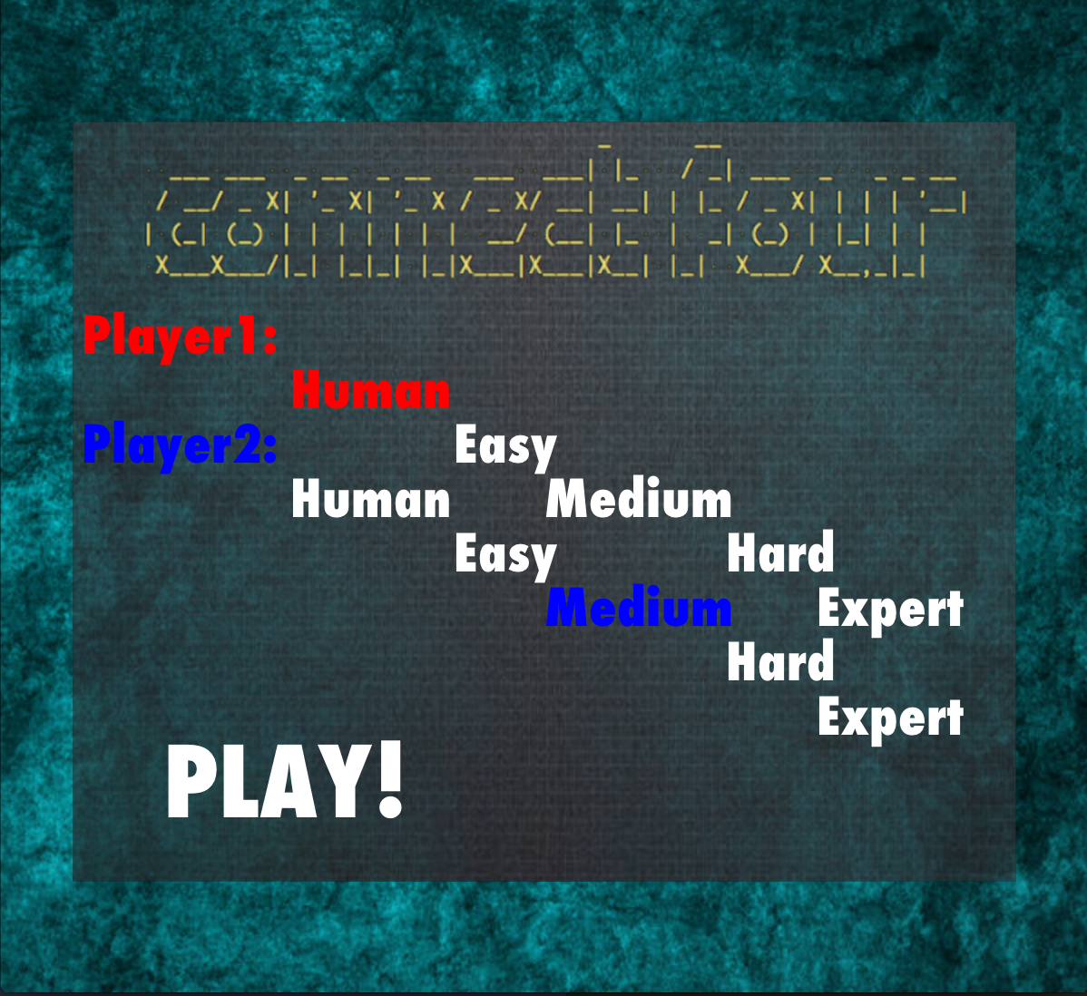 Main Menu