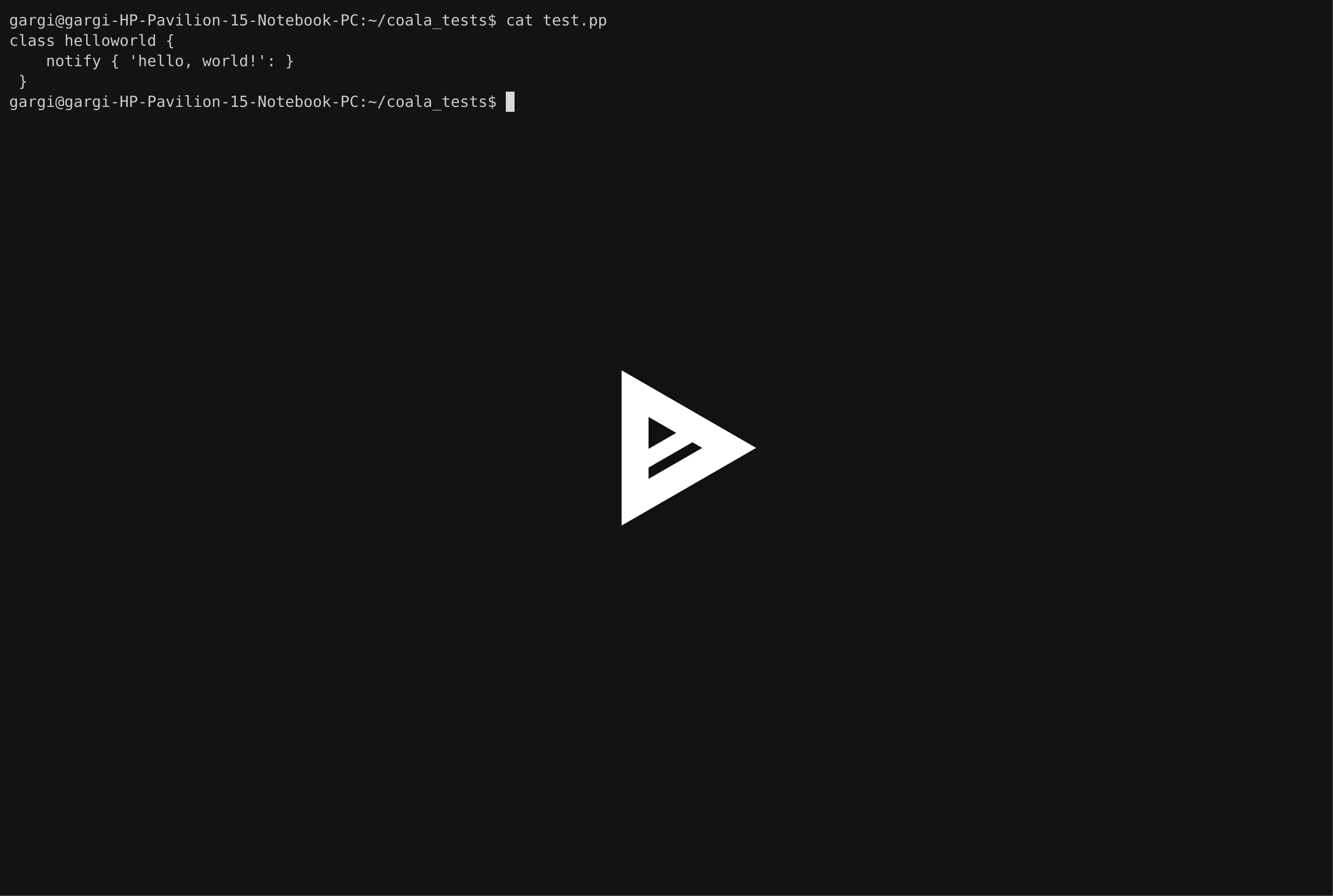 asciicast