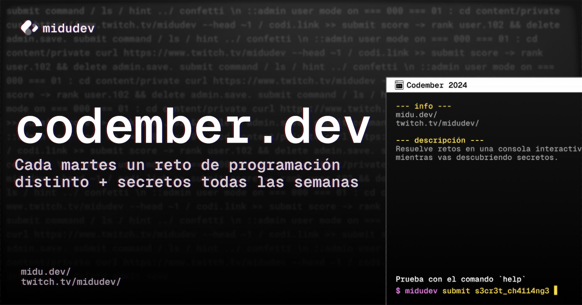 Codember