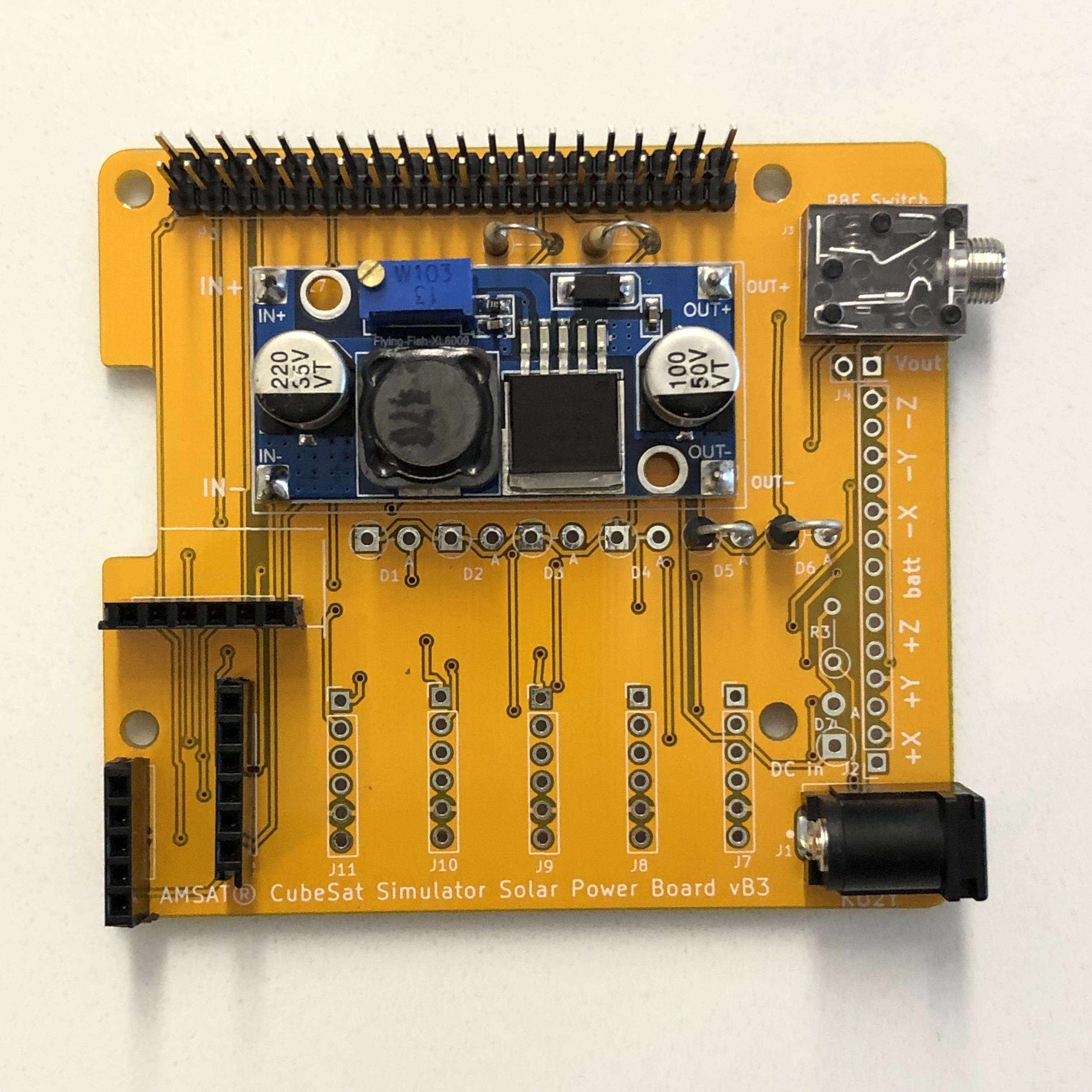 PCB with J7-J12