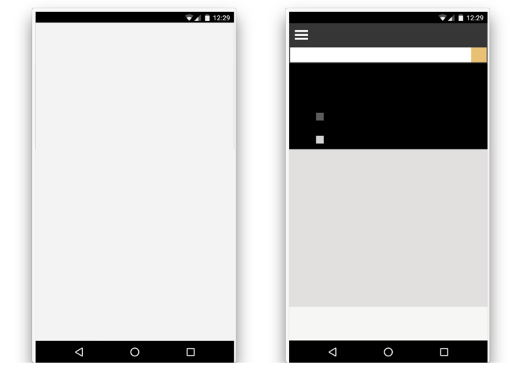 First Paint vs First Contentful Paint of msn.com