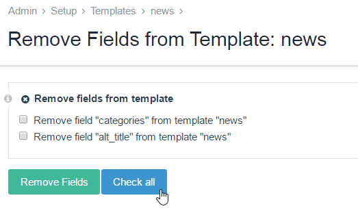 RemoveAllFields