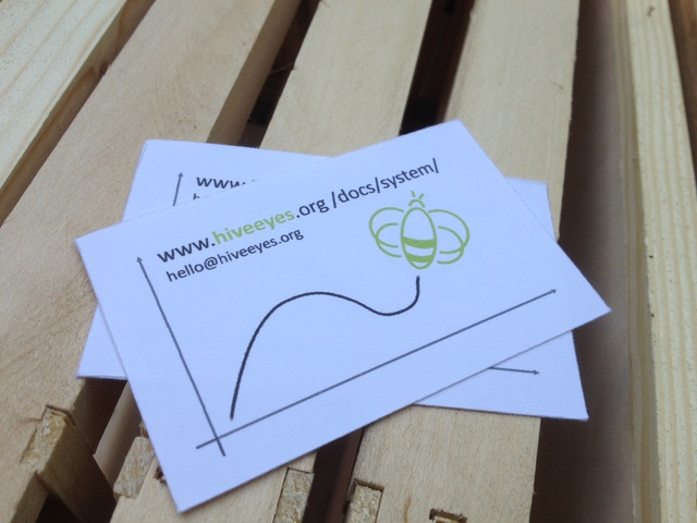 Clemens made some business cards for us. Thanks!