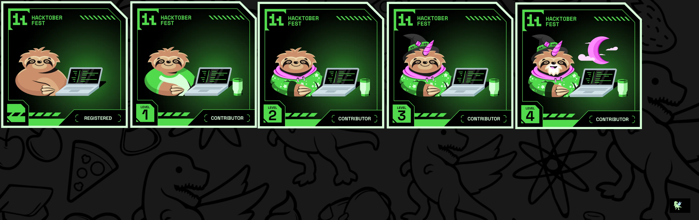 An image of @aiyaretsandhu's Holopin badges, which is a link to view their full Holopin profile