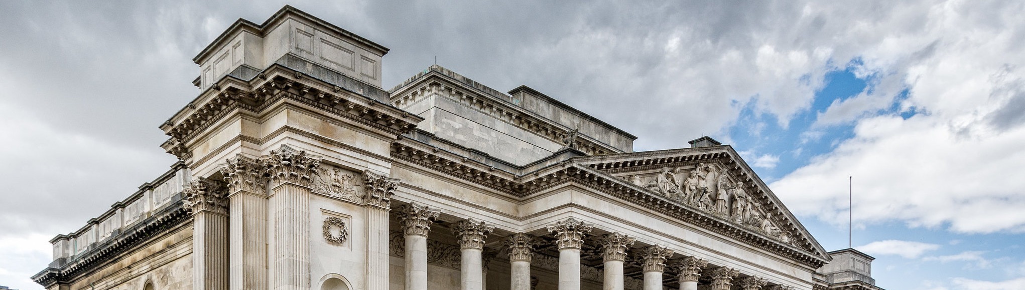 The Basevi designed Founder's Building of the Fitzwilliam Museum