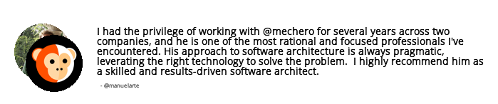 kudos to @mechero