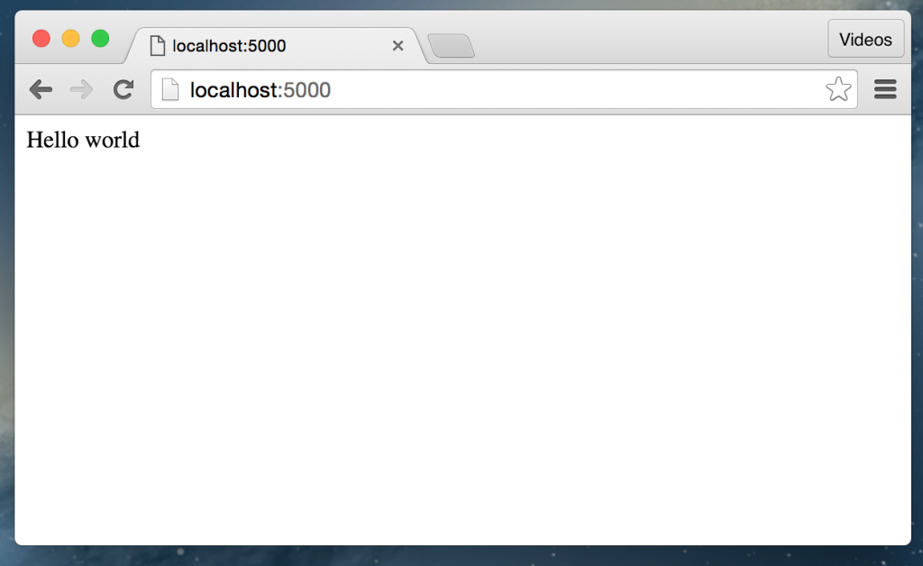 localhost