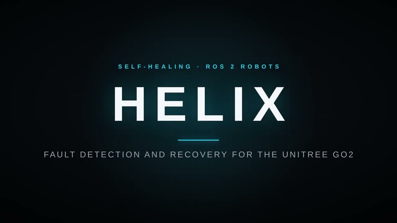 HELIX demo: self-healing closed loop on a live GO2