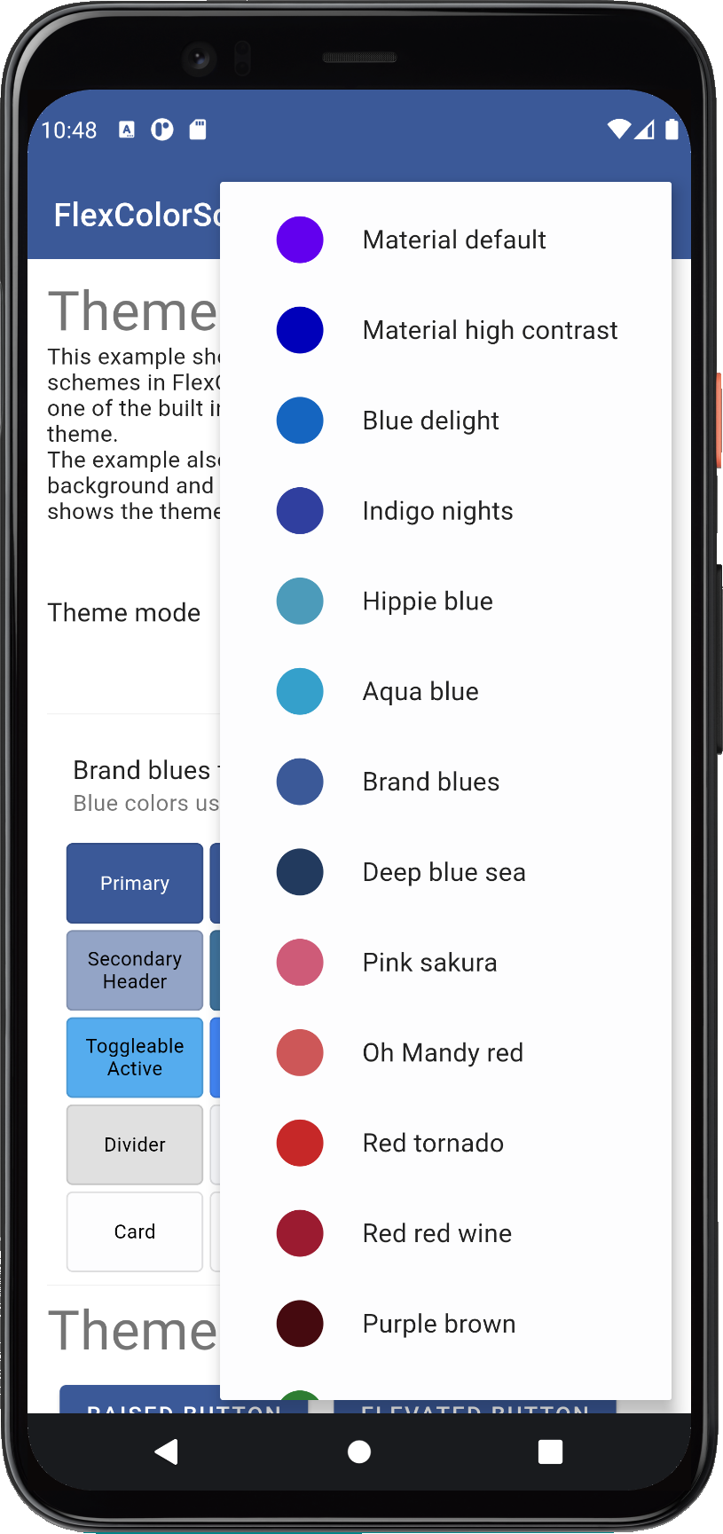 ColorScheme example 4b light