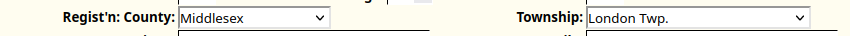 Image of Typical Prompt for Registration County and Township