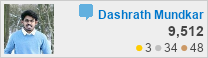 profile for Dashrath Mundkar at Stack Overflow, Q&A for professional and enthusiast programmers