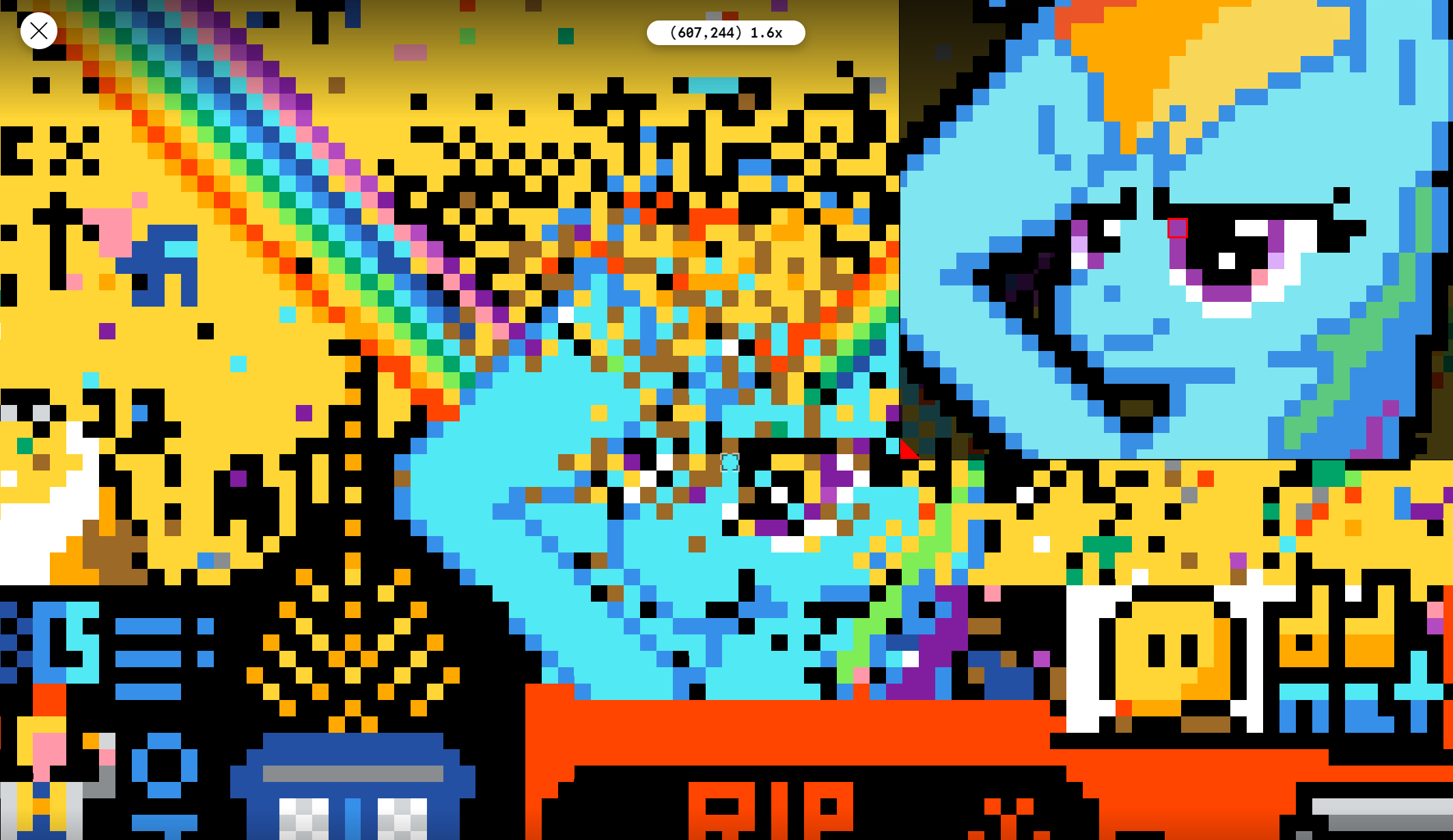 example of the /r/mylittlepony overlay