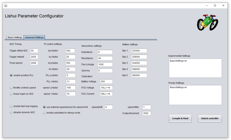 Advanced Settings