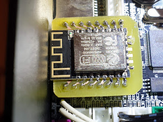 Image of installed board