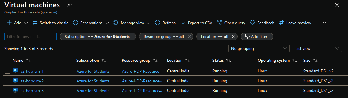 azure vm