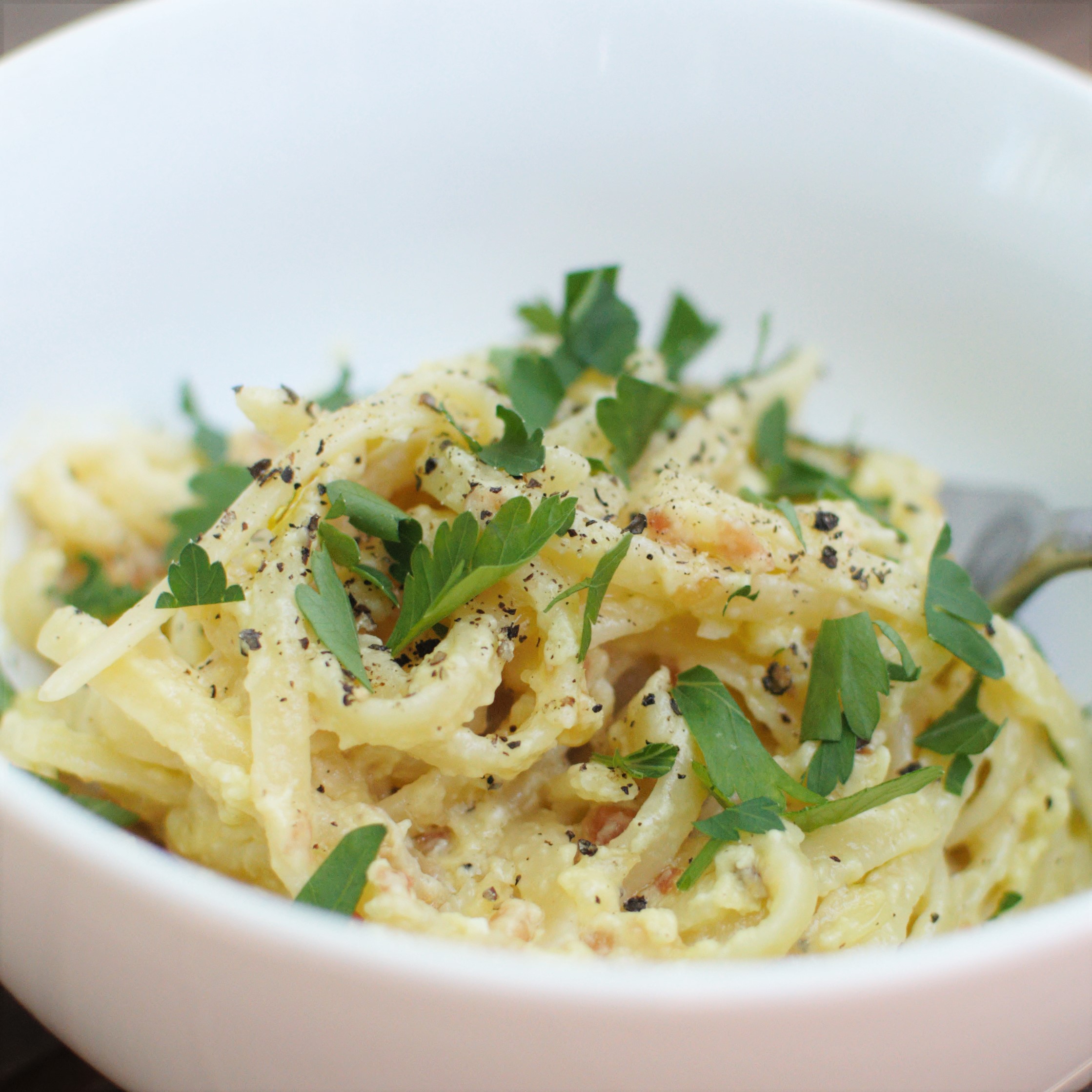 Pasta carbonara