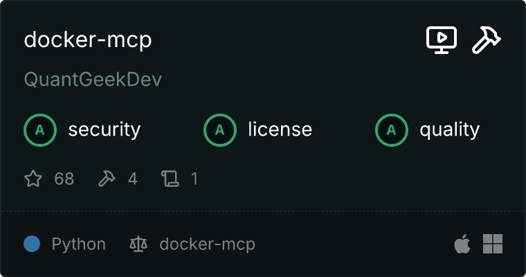 docker-mcp MCP server