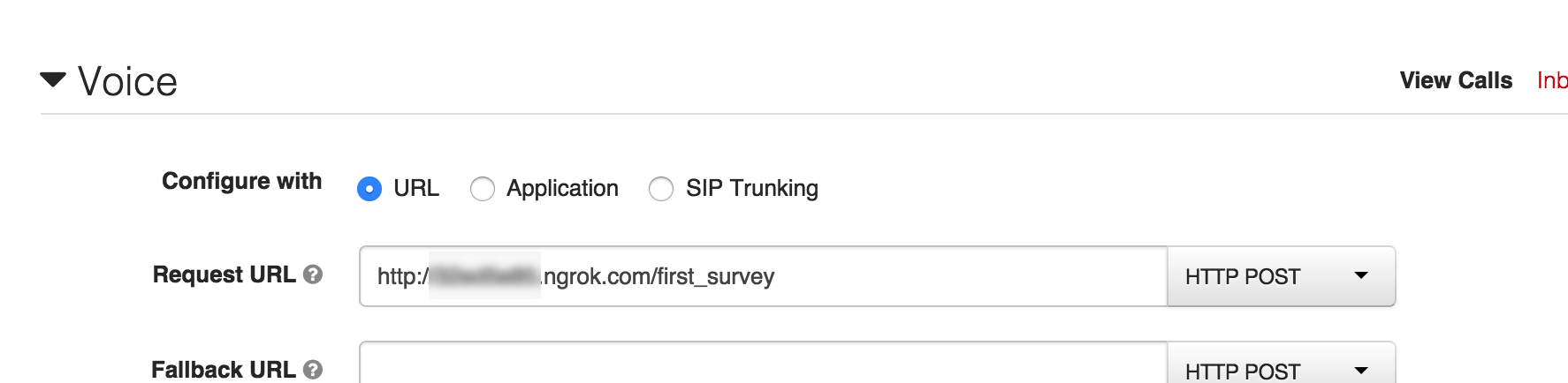 Webhook configuration