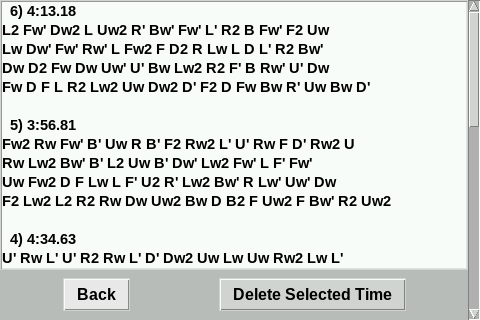 5x5 solves