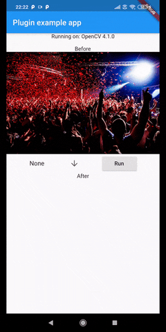 Flutter OpenCV