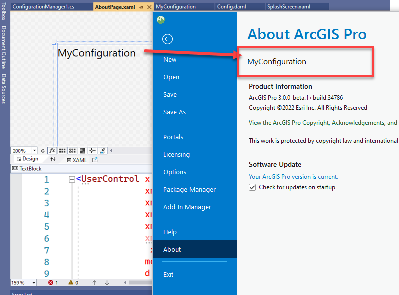 ProGuide: Configuration Manager - Overriding the About Page