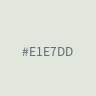 #E1E7DD