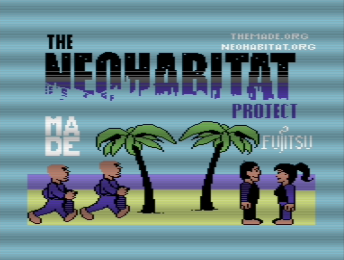 Neohabitat Splash Screen