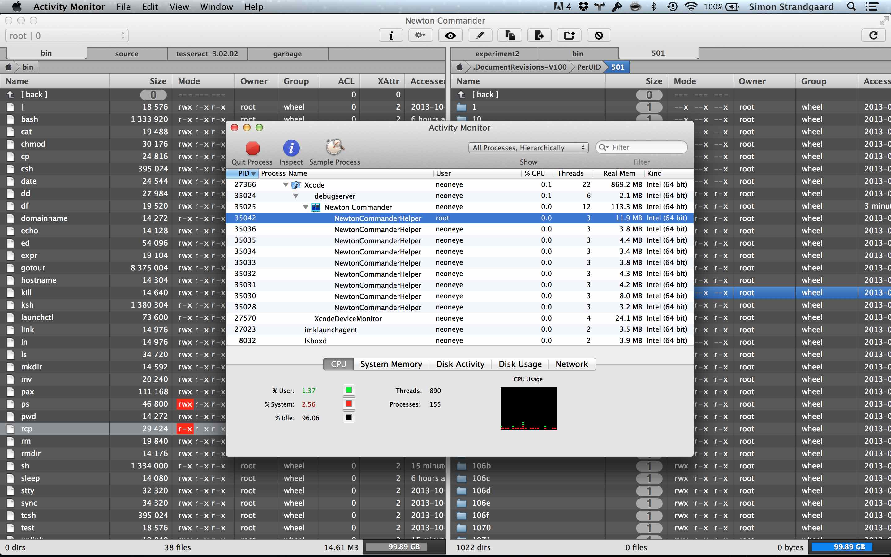 GitHub - neoneye/newton-commander: Dual-pane file manager with tabs for ...