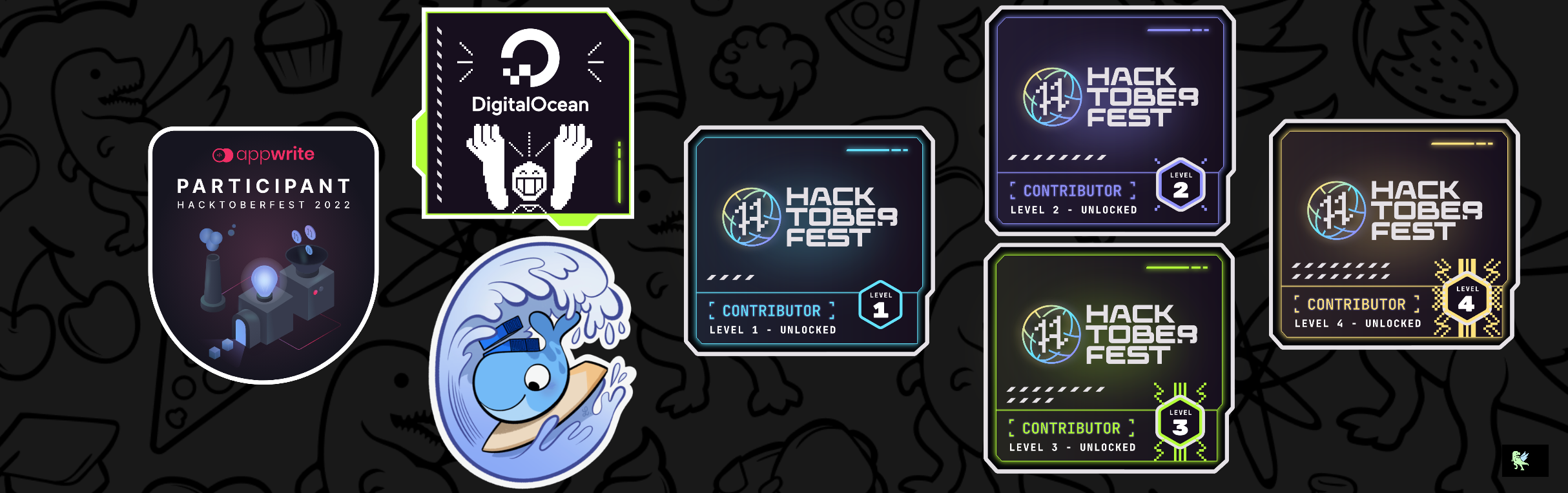 @gautham21's Holopin board