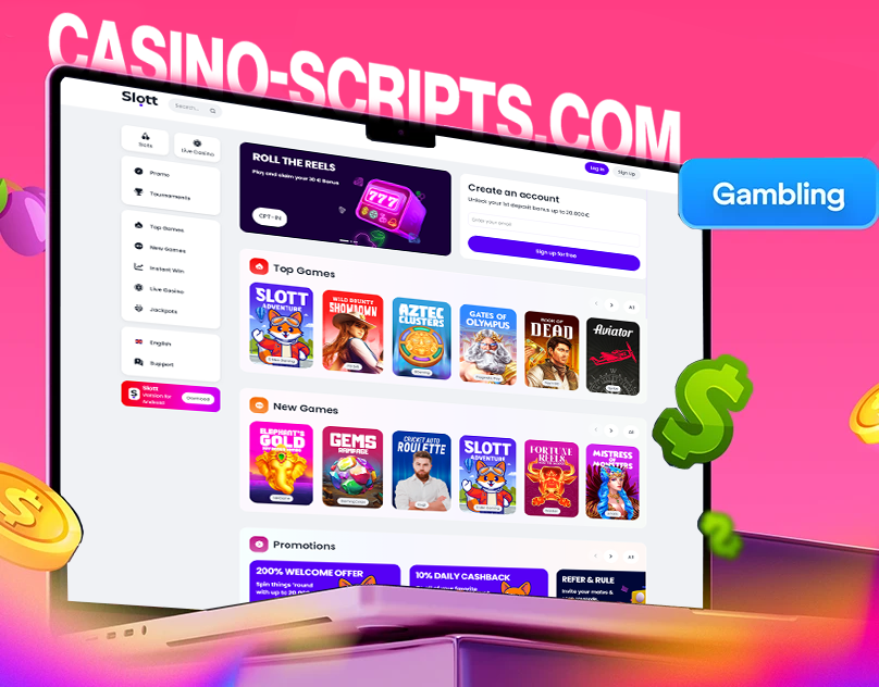 Slot Games Casino Script