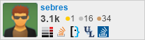 profile for sebres on Stack Exchange, a network of free, community-driven Q&A sites