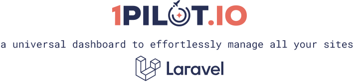 1Pilot.io - a universal dashboard to effortlessly manage all your sites