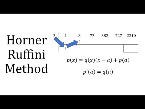 Horner's Method video