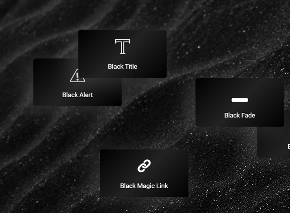 Black Widgets Screenshot 4