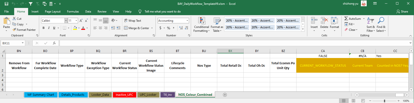 Not on site and colour worksheet