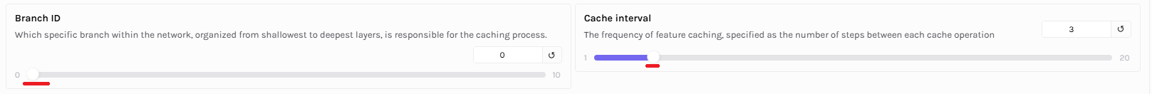 DeepCache params